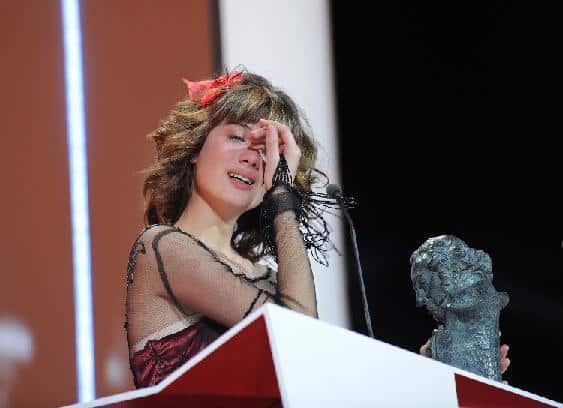 goya Uno de los momentos más emotivos de la entrega de los Goya
