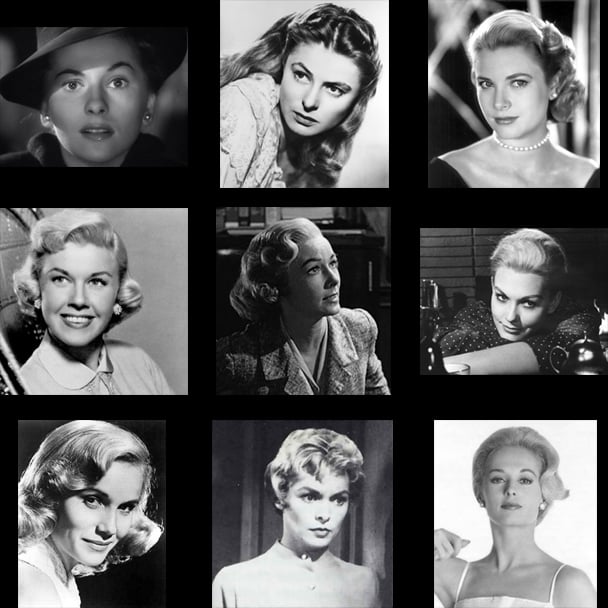 HitchcockWomen Las rubias Hitchcock