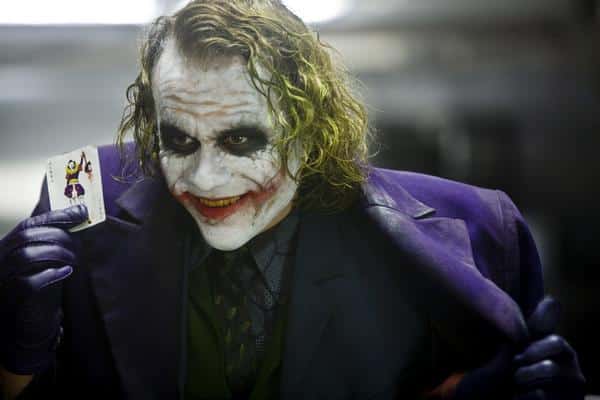 Heath Ledger como El Guasón