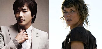 Kwon Sang-woo será Kato y Milla Jovovich será Alice