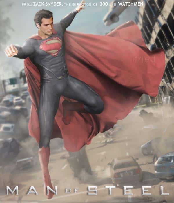 Man of steel, Fan made poster
