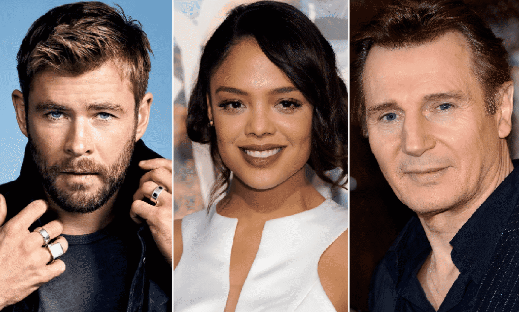 Liam Neeson se une a Chris Hemsworth y Tessa Thompson en spinoff de Men in Black de Sony Pictures