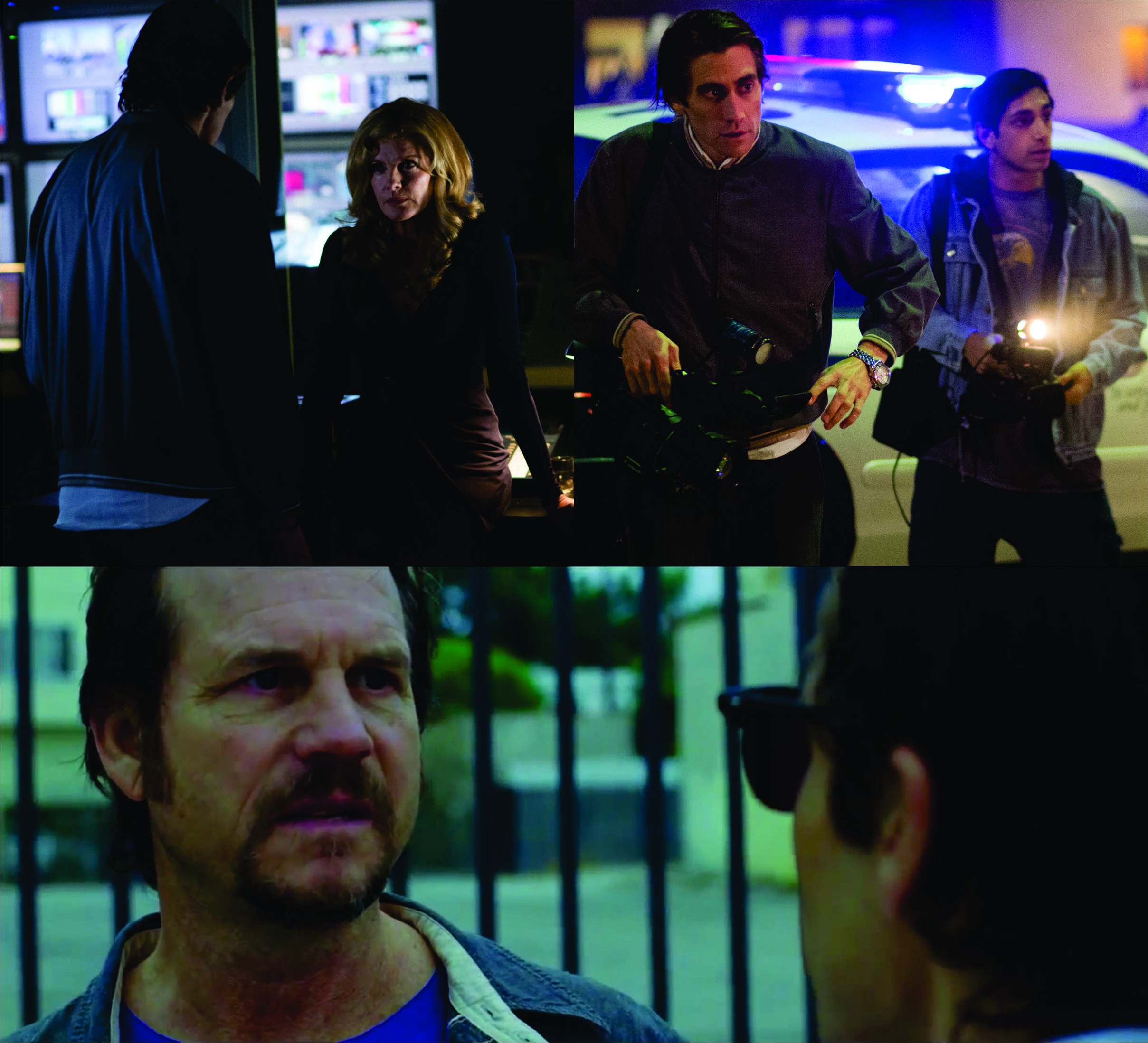 Rene Russo, Riz Ahmed y Bill Paxton