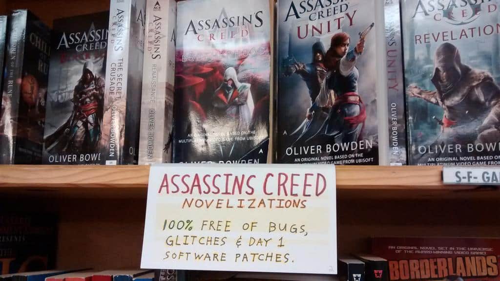 Tomando con humor la voracidad de Ubisoft que publica un juego de esta serie cada tercer día.