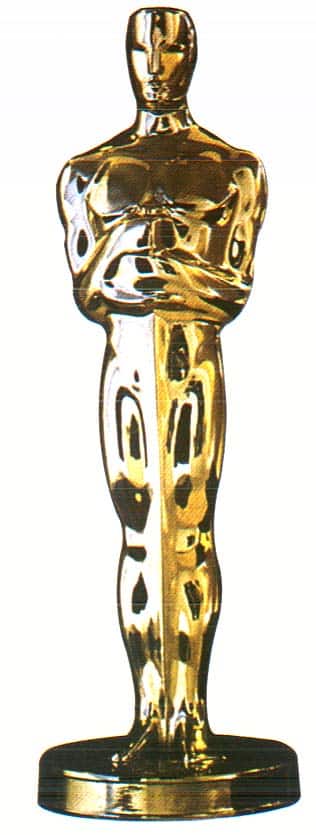 LA estatuilla del Oscar