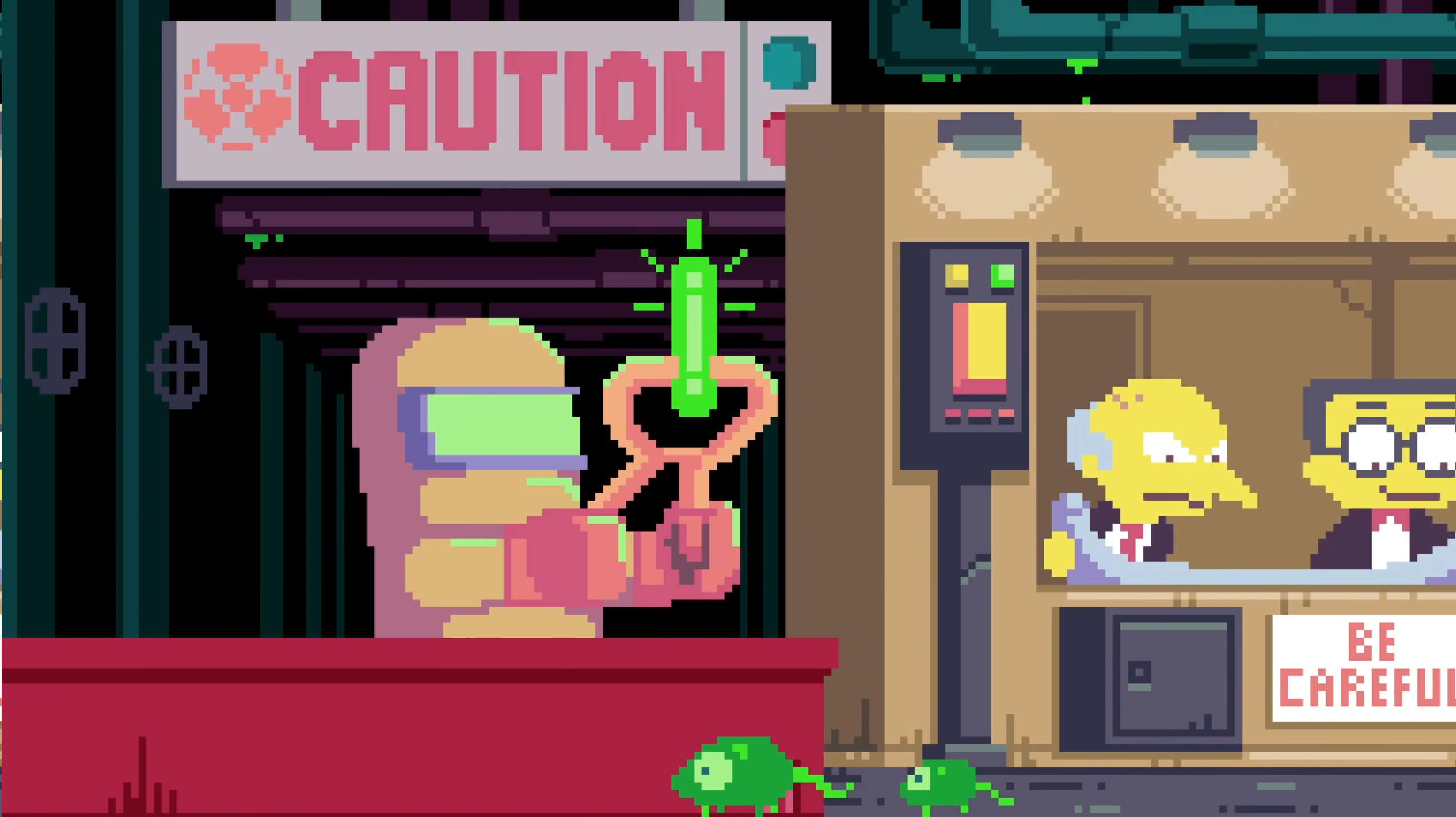 simpsons pixels