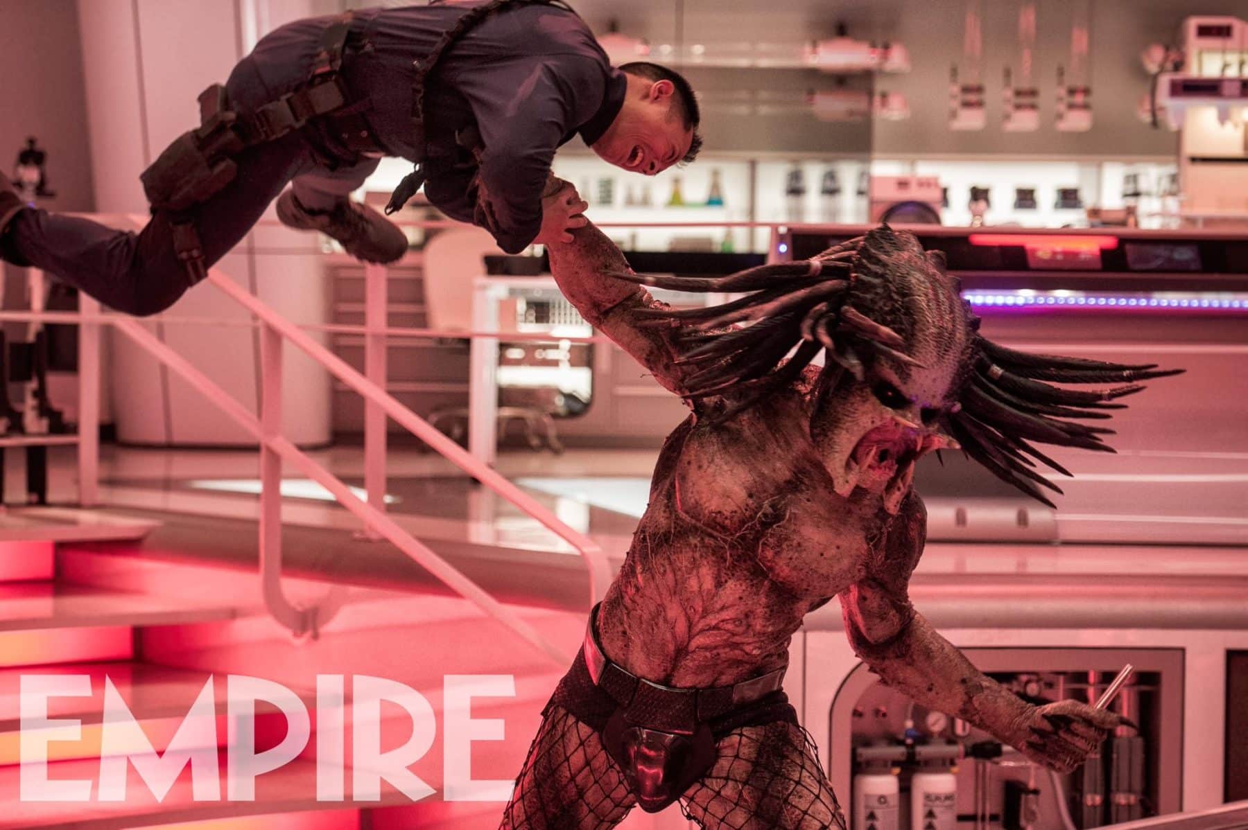 The Predator presenta al villano y su elenco en primeras imágenes