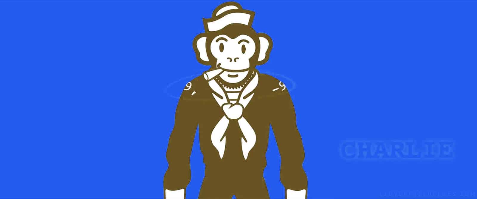 Sailor Monkey - 9, -9 (Charlie)