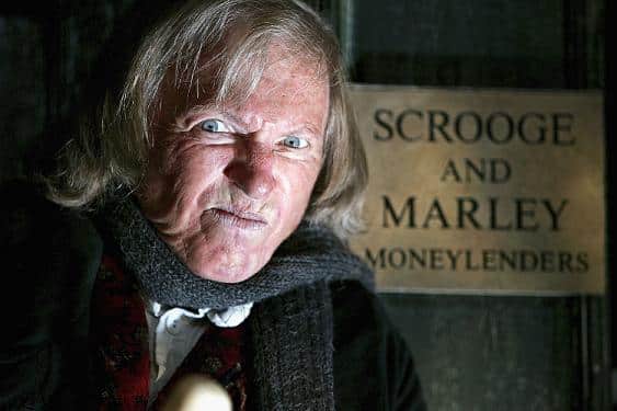 scrooge Cartel de A Christmas Carol