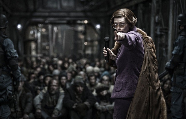 Tilda Swinton en "Snowpiercer"