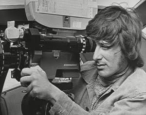 Steven Spielberg en la filmación de "Duel"