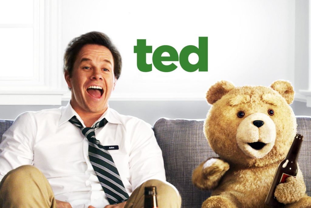 Mark Wahlberg y Ted en "Ted"