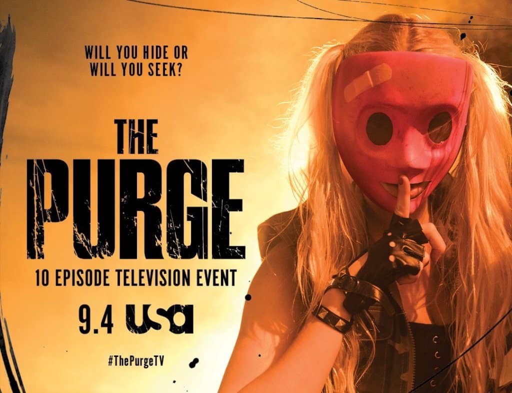 La serie The Purge libera pósters oficiales de cara a estreno en septiembre