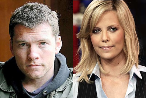 Sam Worthington y Charlize Theron