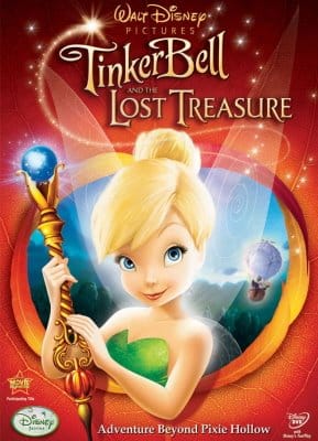 tinkerbelllosttreasureart2 Portada de Tinker Bell y el Tesoro Perdido