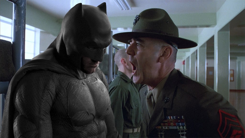 Ese es el motivo por el cual Batfleck esta triste, Hartman rompió su espíritu.