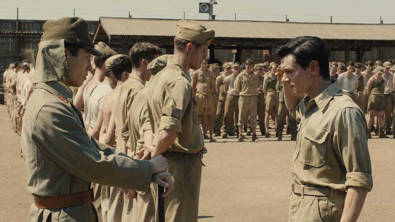 Jack O'Connell y Takamasa Ishihara en 'Unbroken'. © 2014 - Universal Pictures