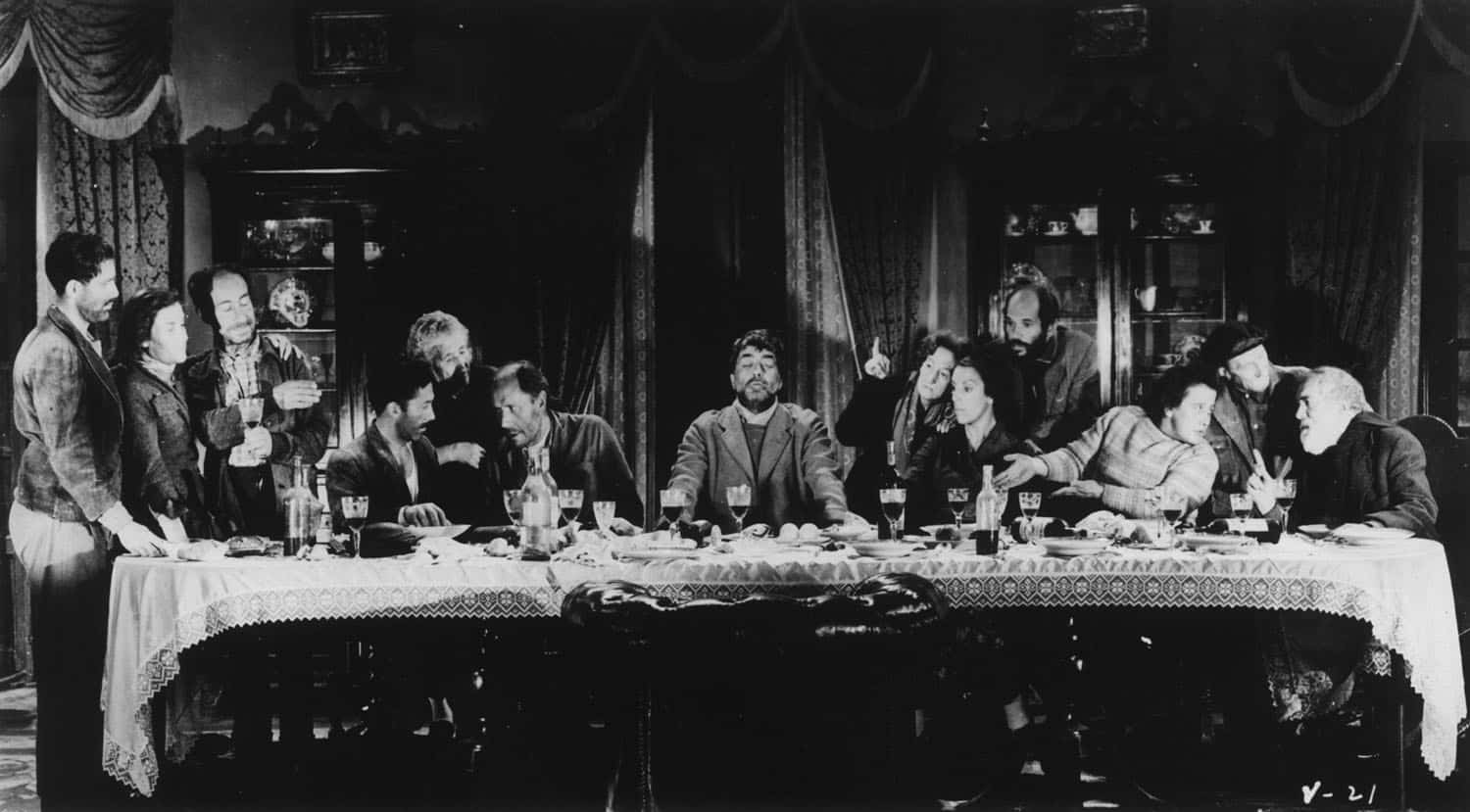 The notorious Last Supper sequence in Luis Buñuel's VIRIDIANA.
