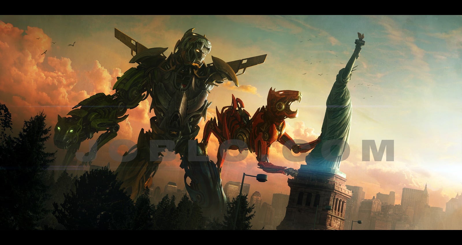 Voltron, arte conceptual