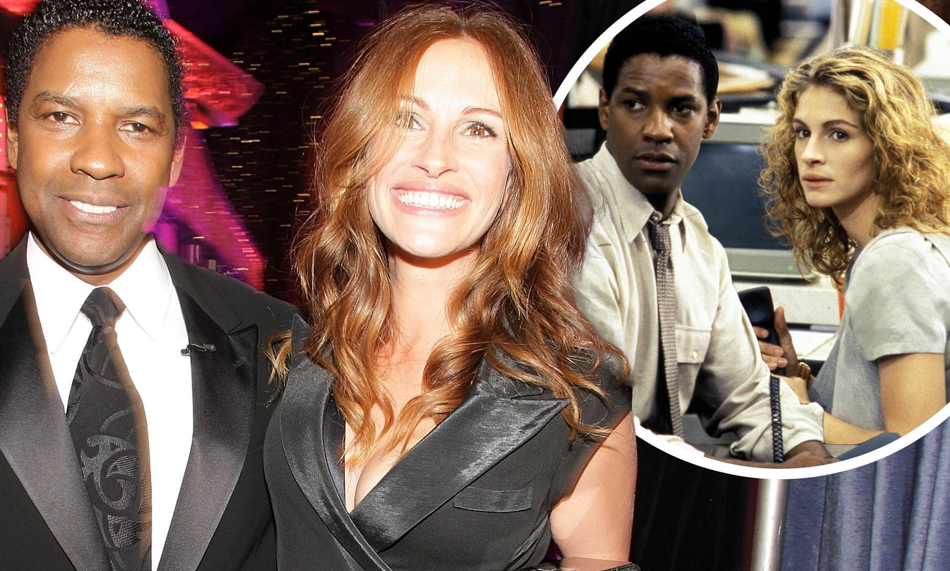 Dream team: Julia Roberts y Denzel Washington harán thriller con Netflix