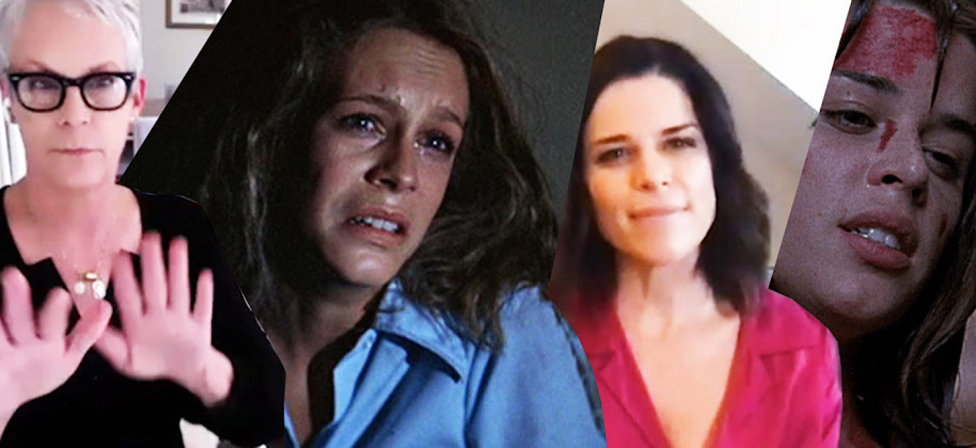 Las “Scream Queens” Jamie Lee Curtis y Neve Campbell hacen crossover en Variety