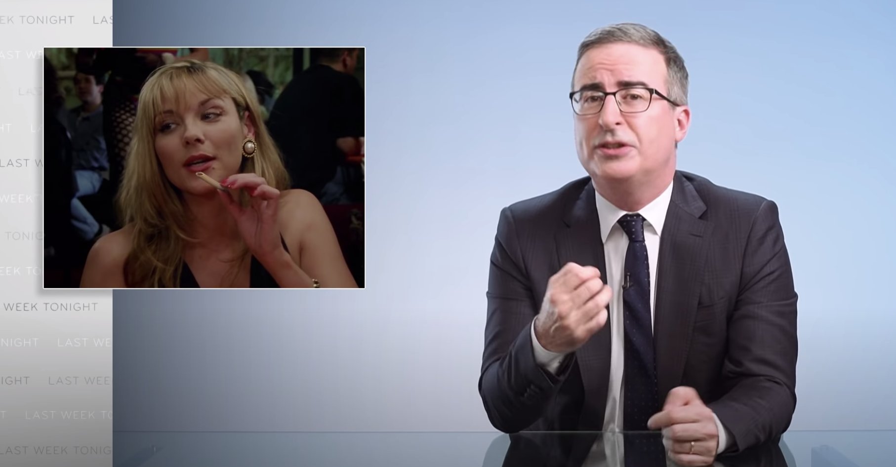 John Oliver pide a HBO olvidar revival de 'Sex and the City' por ausencia de Kim Cattrall
